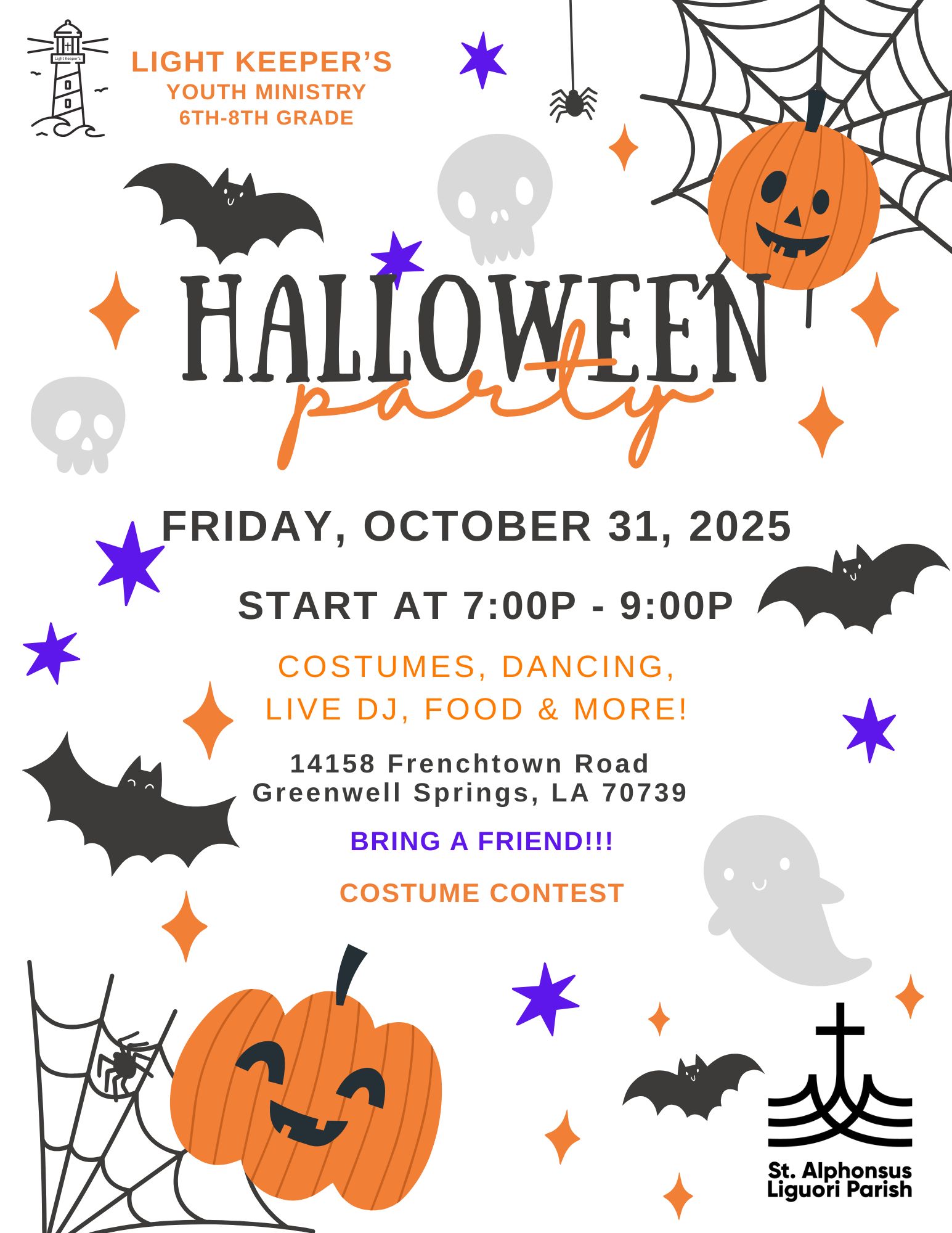 Light Keeper's Youth Halloween Party